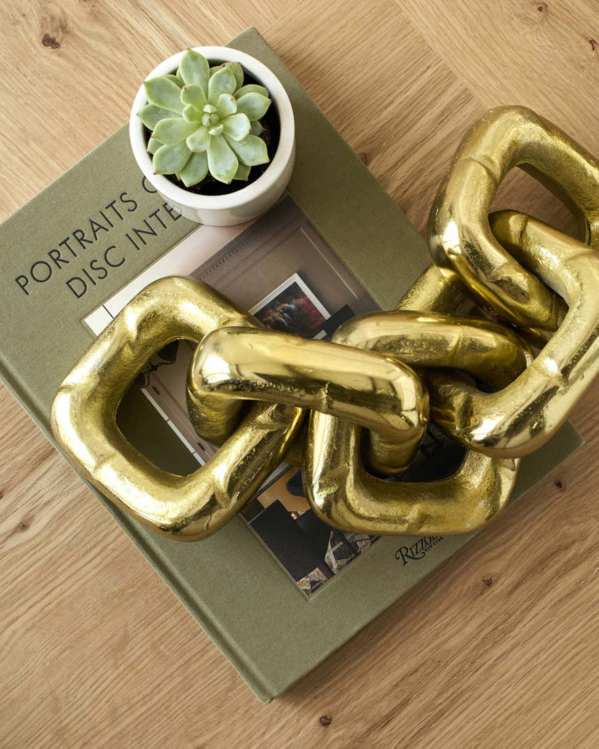 Taboadela Metallic Gold Decorative Object