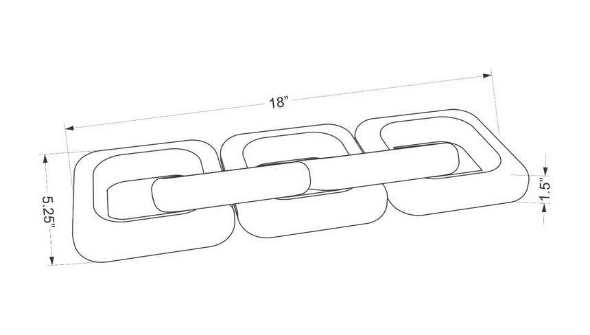 Taboadela Metallic Gold Decorative Object