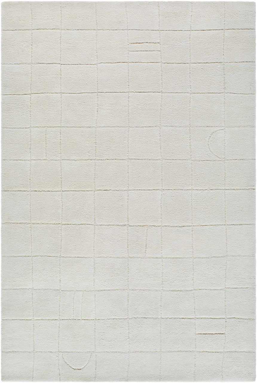 Made to Order Custom Size Tuuka Silver Beige Area Rug