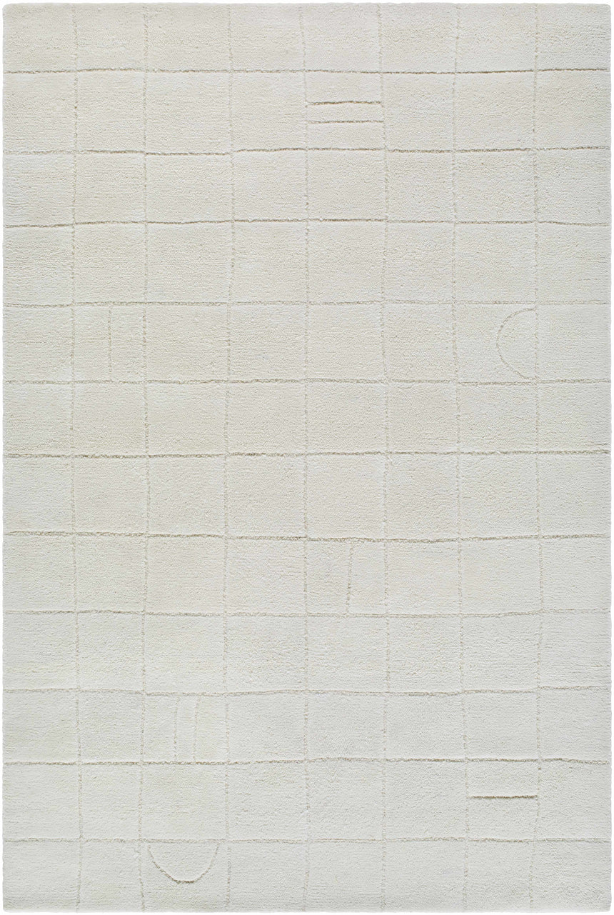 Made to Order Custom Size Tuuka Silver Beige Area Rug