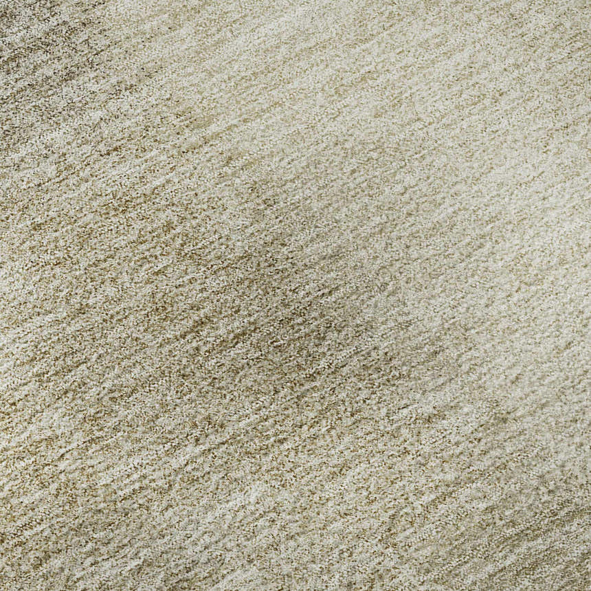Close-up of the Dalyn Luxury Indoor/Outdoor Trevi TV10 Taupe Washable Area Rug, showing beige, tan, and brown textured pattern.