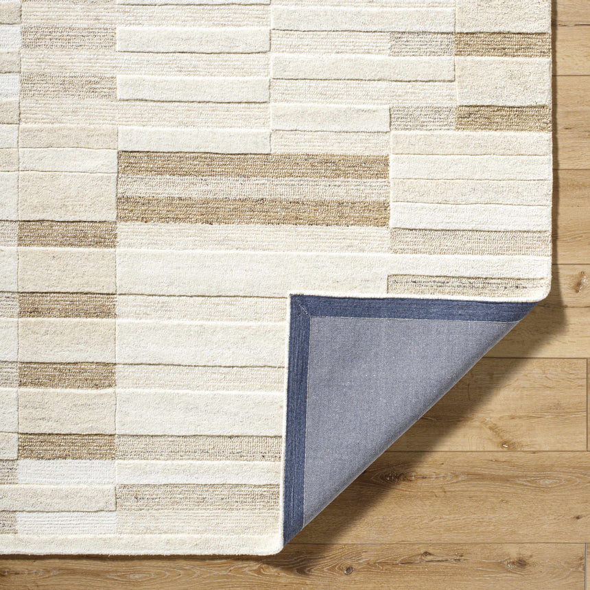 Made to Order Custom Size Tavia Broken-Striped Area Rug