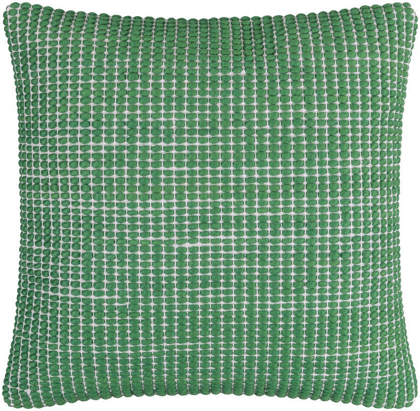 Trory Light Green Throw Pillow - Clearance