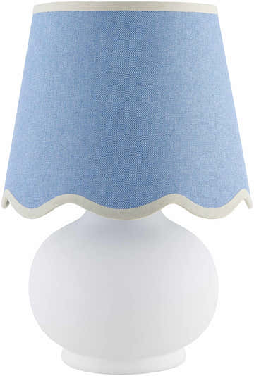 Vibala White Ceramic Table Lamp