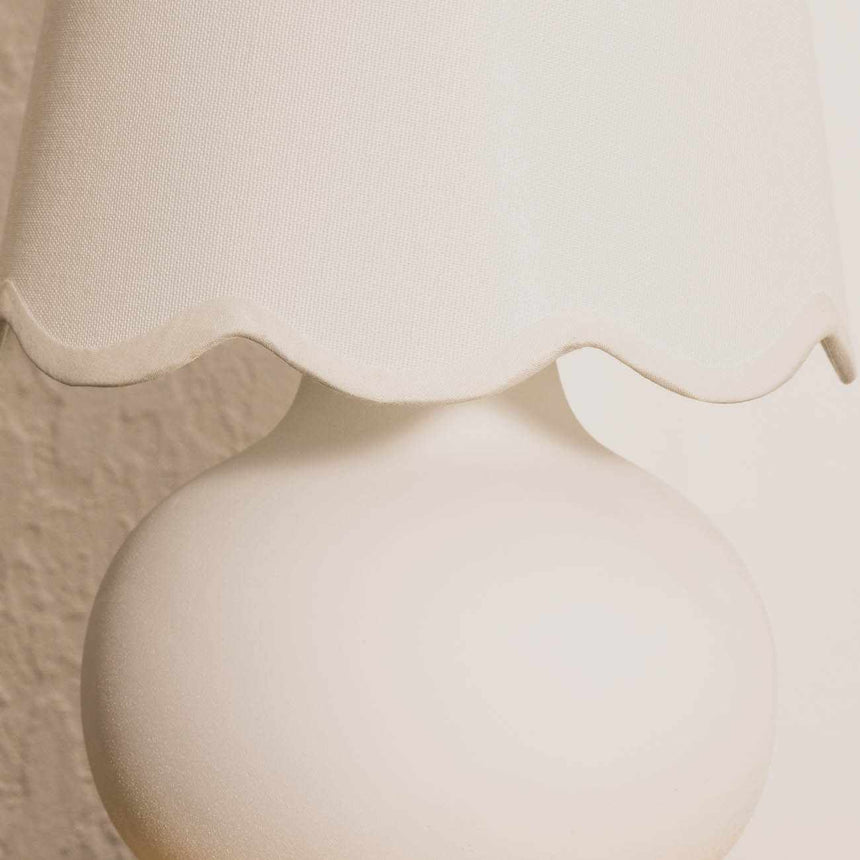 Theisseil White Table Lamp