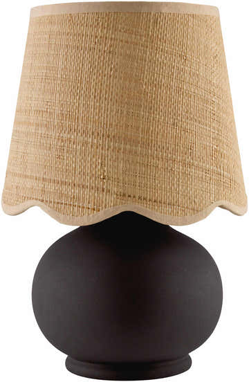 Latau Black Ceramic Table Lamp
