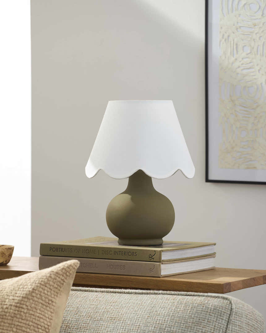 Theisseil Khaki Table Lamp
