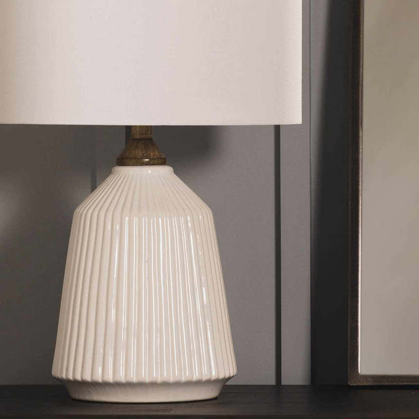 Tramutola White Table Lamp