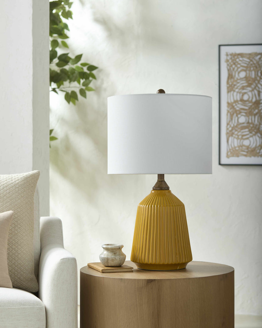 Tramutola Yellow Table Lamp