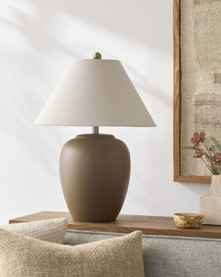 Turkestan Dark Red Table Lamp