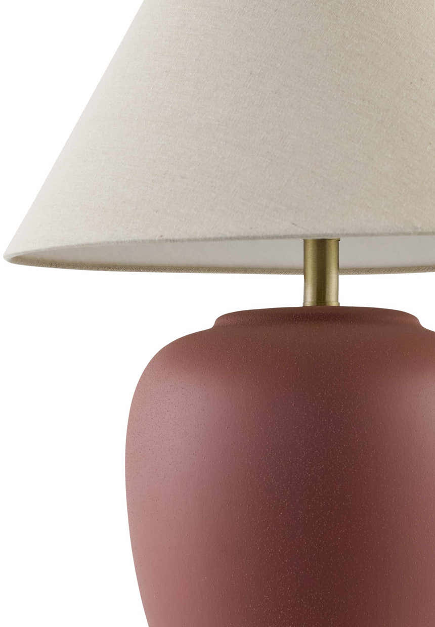 Turkestan Brick Red Table Lamp
