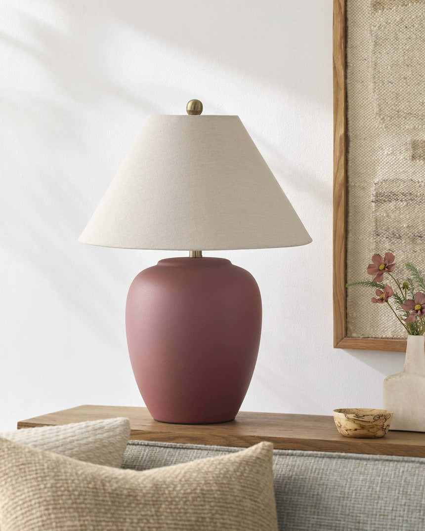 Turkestan Brick Red Table Lamp