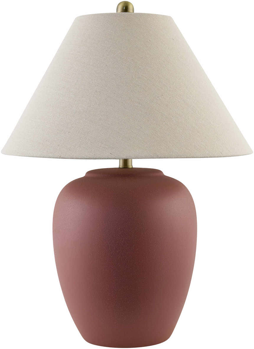 Turkestan Brick Red Table Lamp