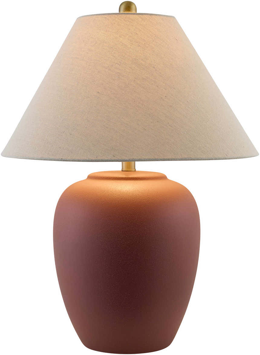 Turkestan Brick Red Table Lamp