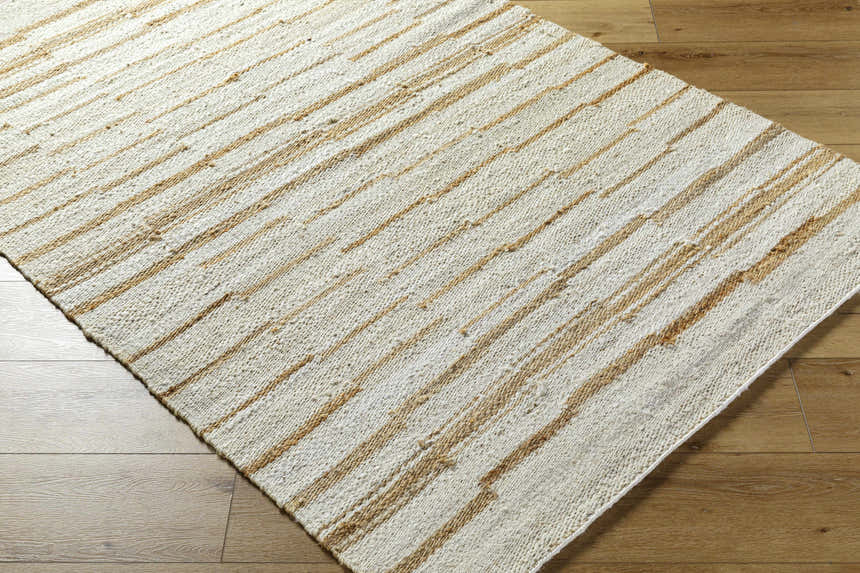 Made to Order Custom Size Tivon Broken-Striped Area Rug