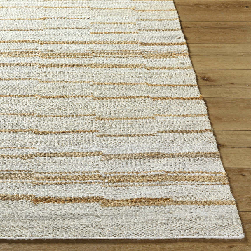 Made to Order Custom Size Tivon Broken-Striped Area Rug