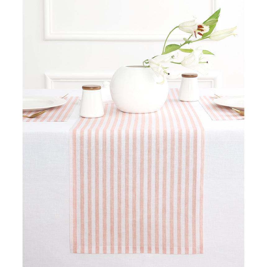 Amalfi Stripe Table Runner