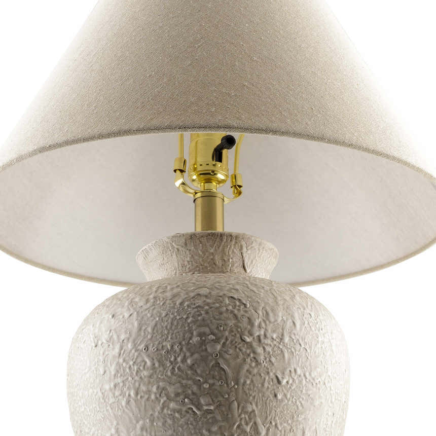 Valderrey Gray Table Lamp