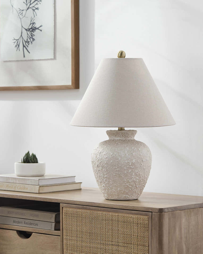 Valderrey Gray Table Lamp