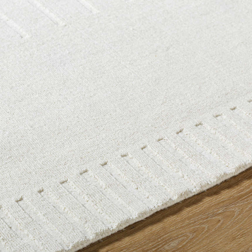Made to Order Custom Size Arnona Off White Area Rug