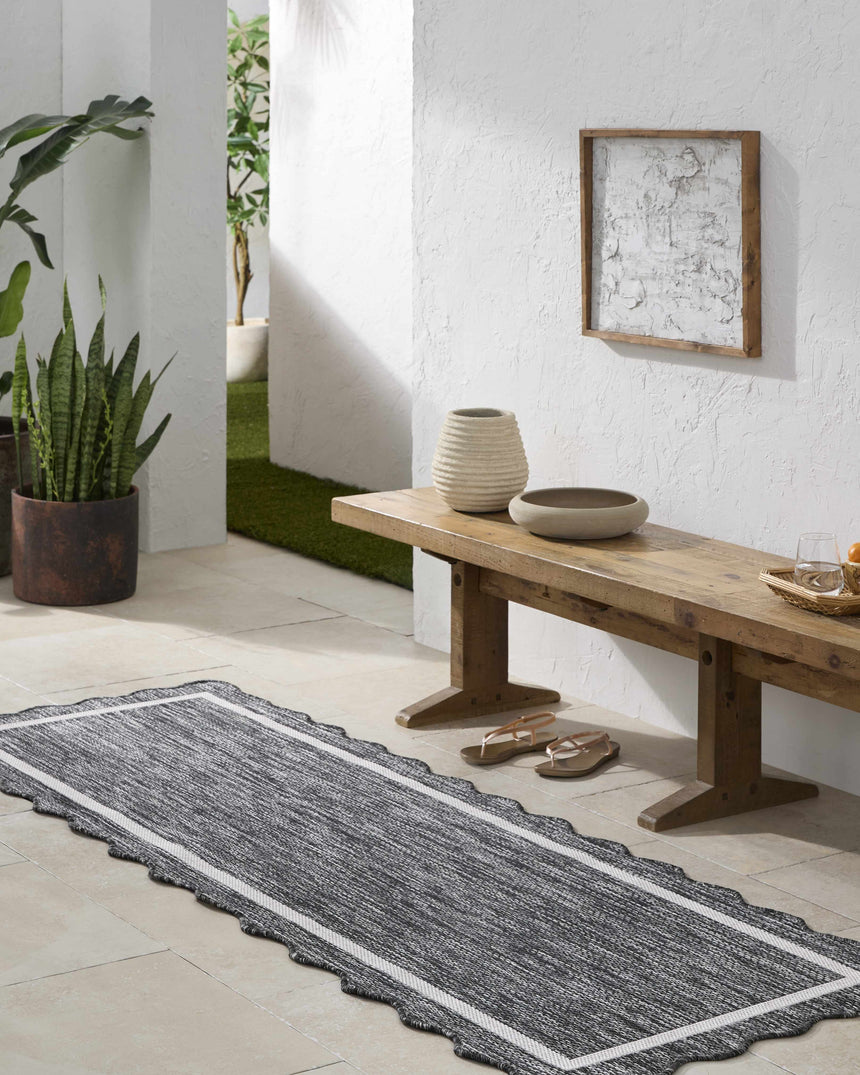 Varro Black Area Rug