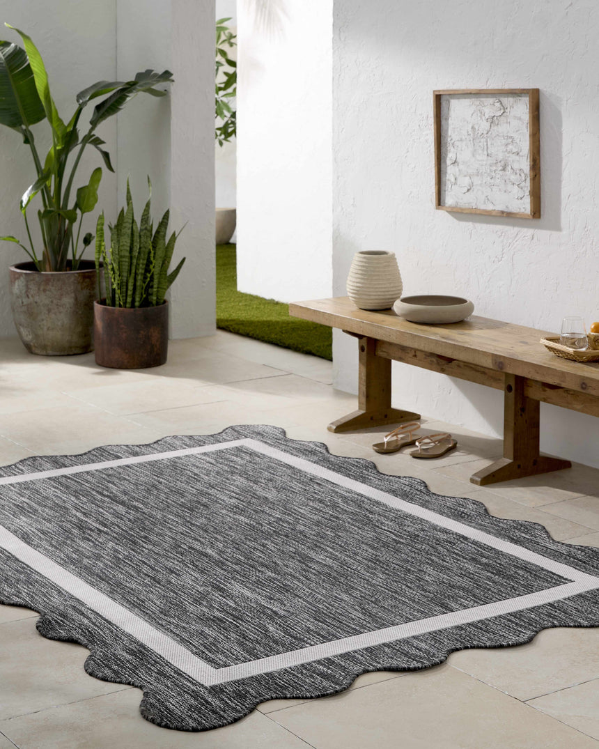 Varro Black Area Rug