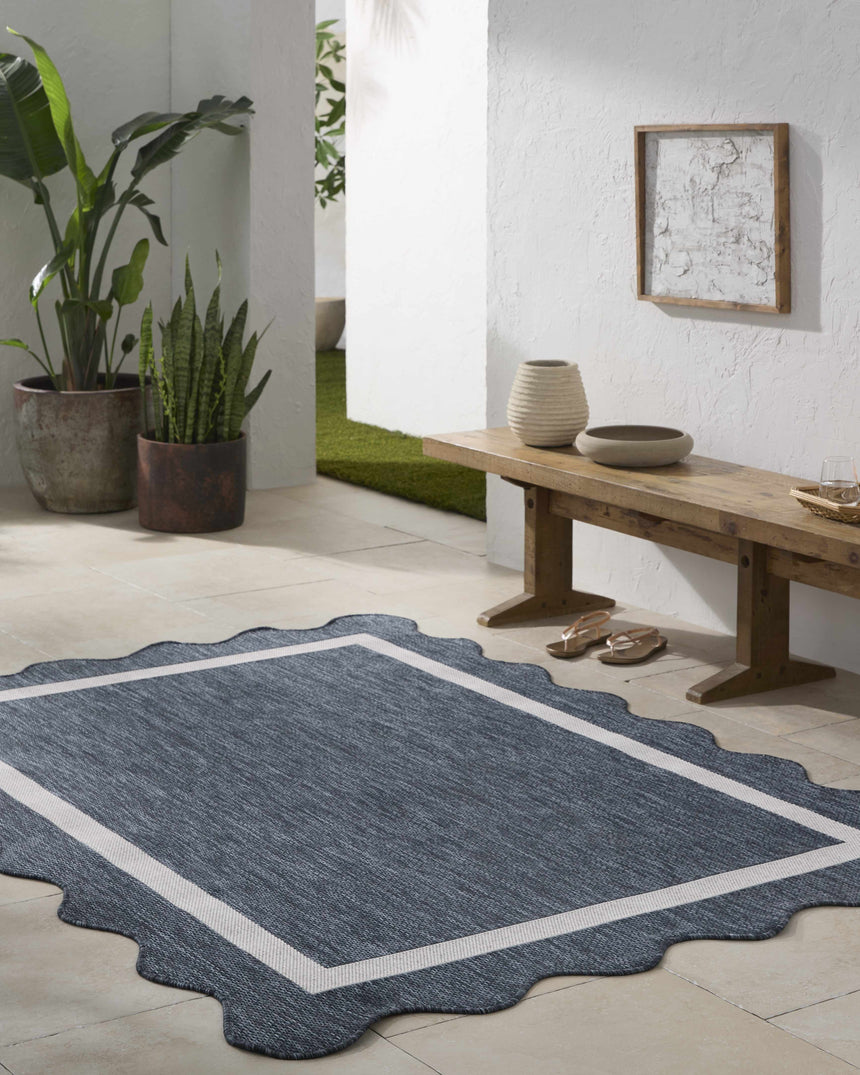 Varro Navy Area Rug