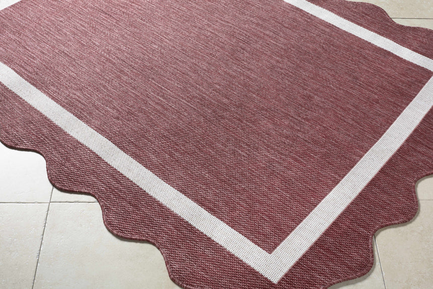 Varro Burgundy Area Rug