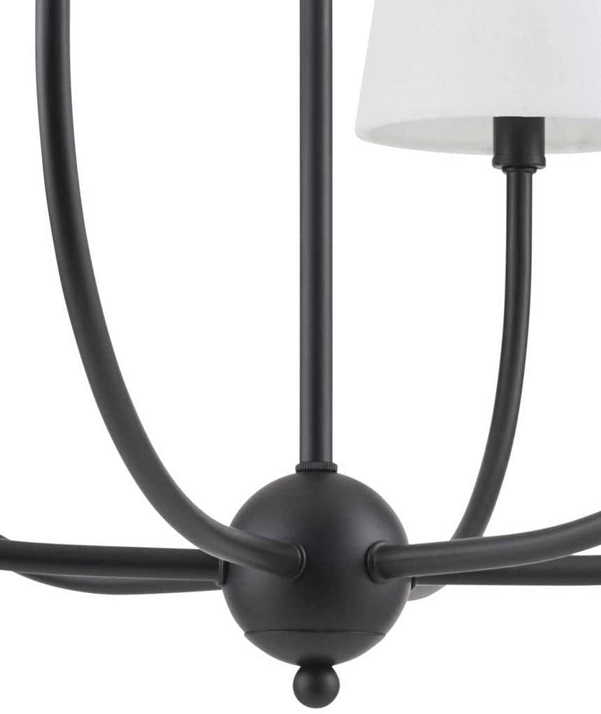 Vishnyovka Black Chandelier