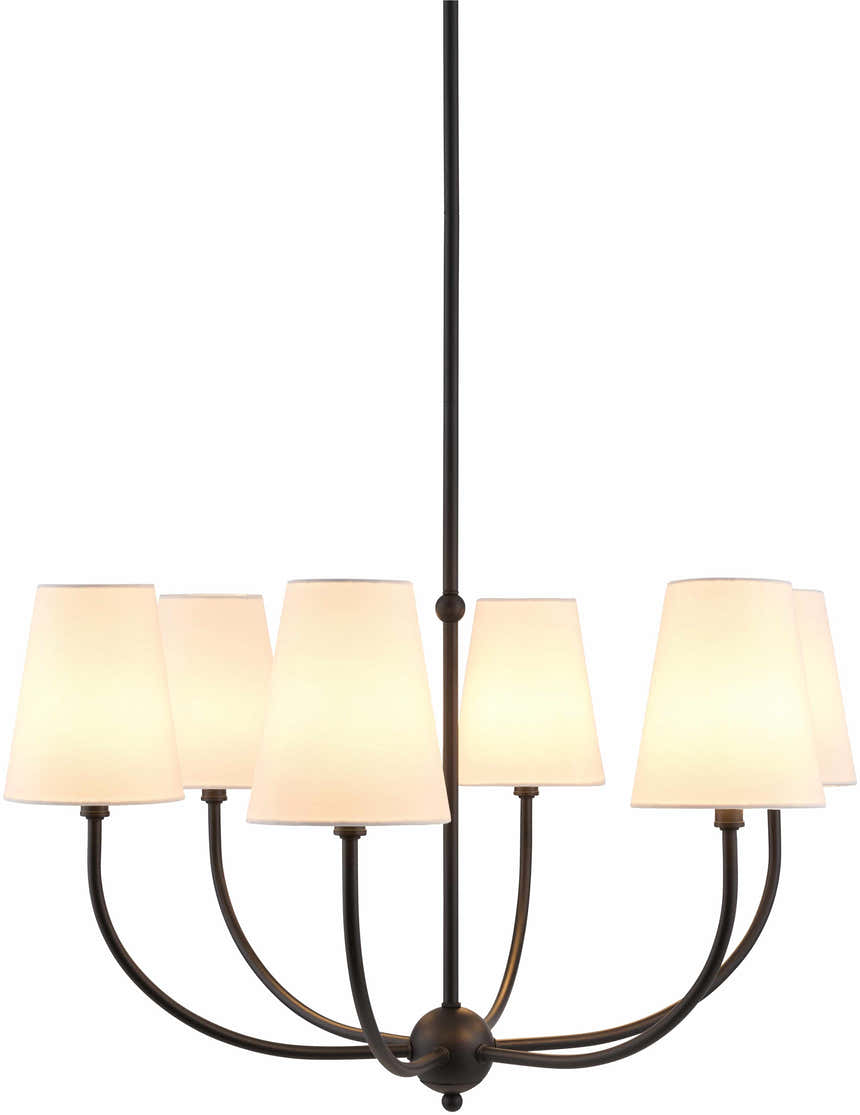 Vishnyovka Black Chandelier