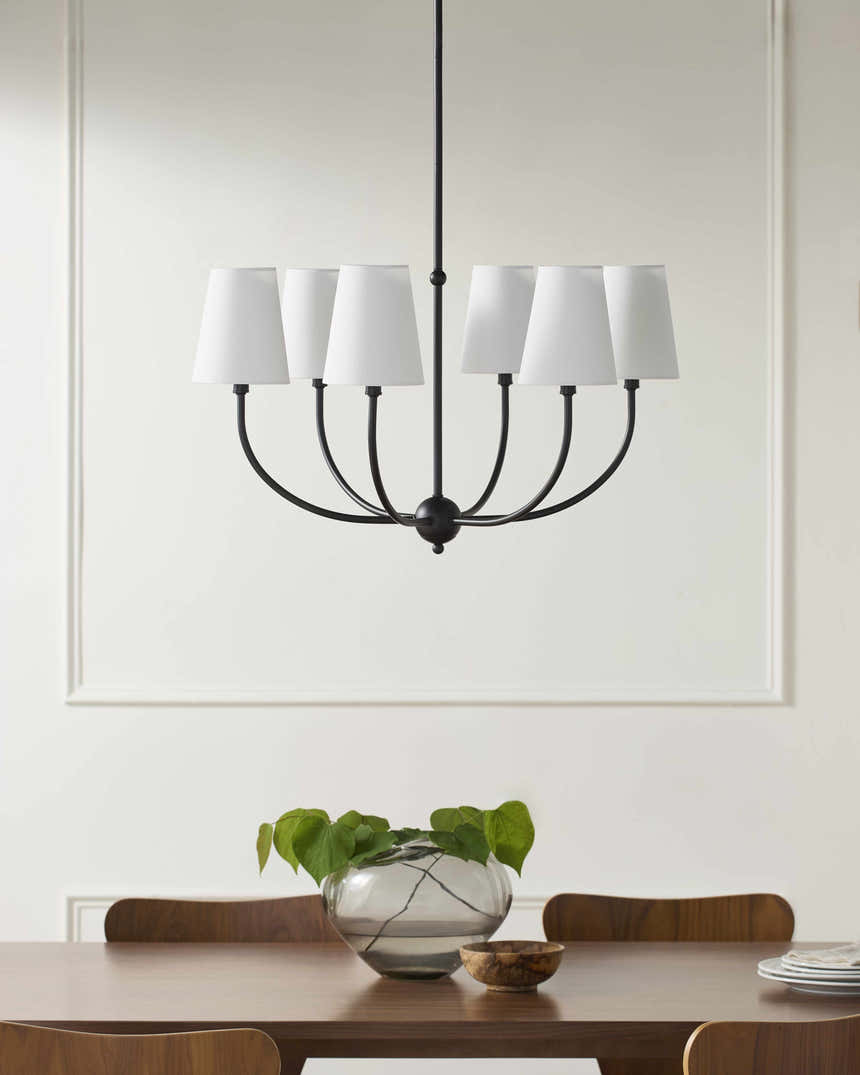 Vishnyovka Black Chandelier