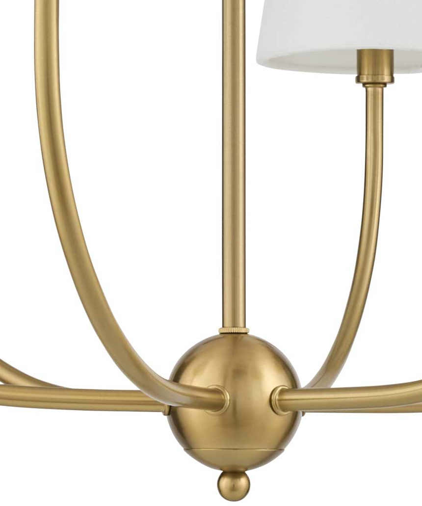 Vishnyovka Metallic - Brass Chandelier