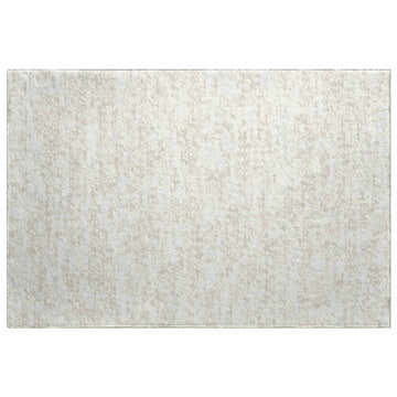 Close-up of the ivory Dalyn Luxury Voyage VY2 Washable Area Rug. Shows subtle pattern and soft texture.