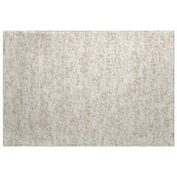 Close-up of the beige Dalyn Luxury Voyage VY2 Linen Washable Area Rug with a subtle, textured pattern.