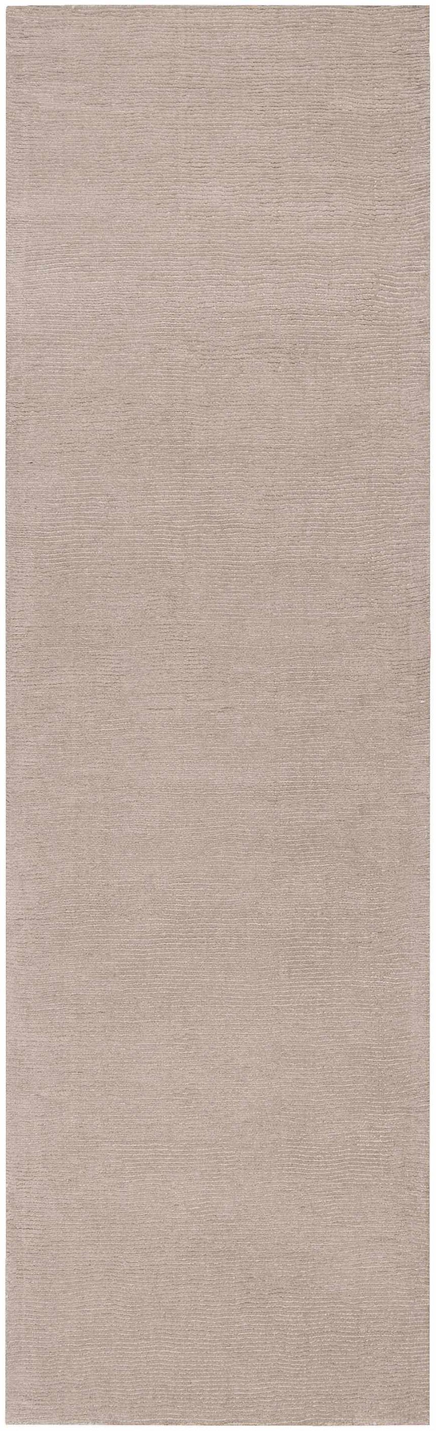 Made to Order Custom Size Brockton Solid Wool Tan Area Rug