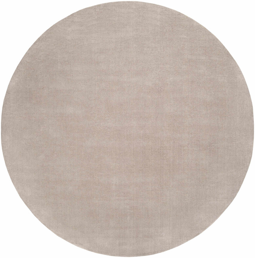 Made to Order Custom Size Brockton Solid Wool Tan Area Rug