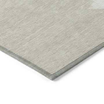 Close-up of Dalyn Wonderland WN33 Beige Washable Area Rug showing its subtle texture and neutral color.