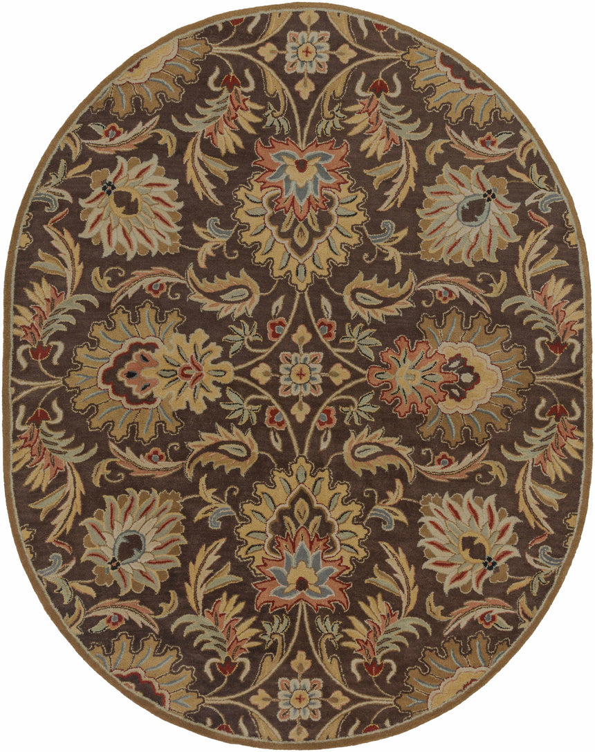 Made to Order Custom Size Chesterton Hand Tufted Brown 1028 Area Rug