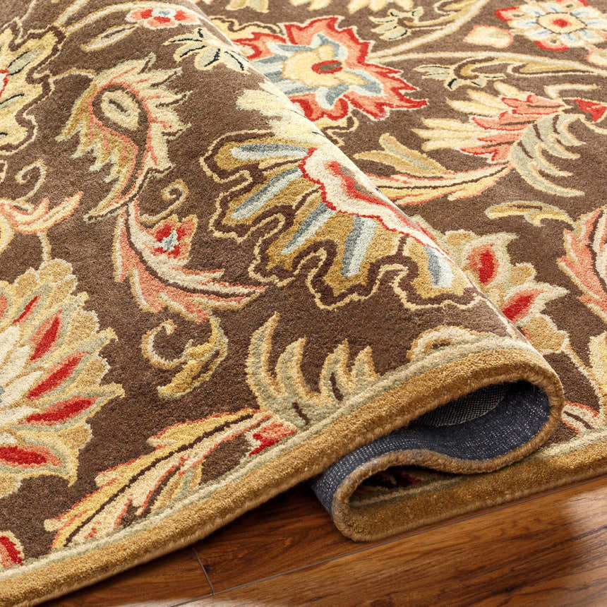 Made to Order Custom Size Chesterton Hand Tufted Brown 1028 Area Rug