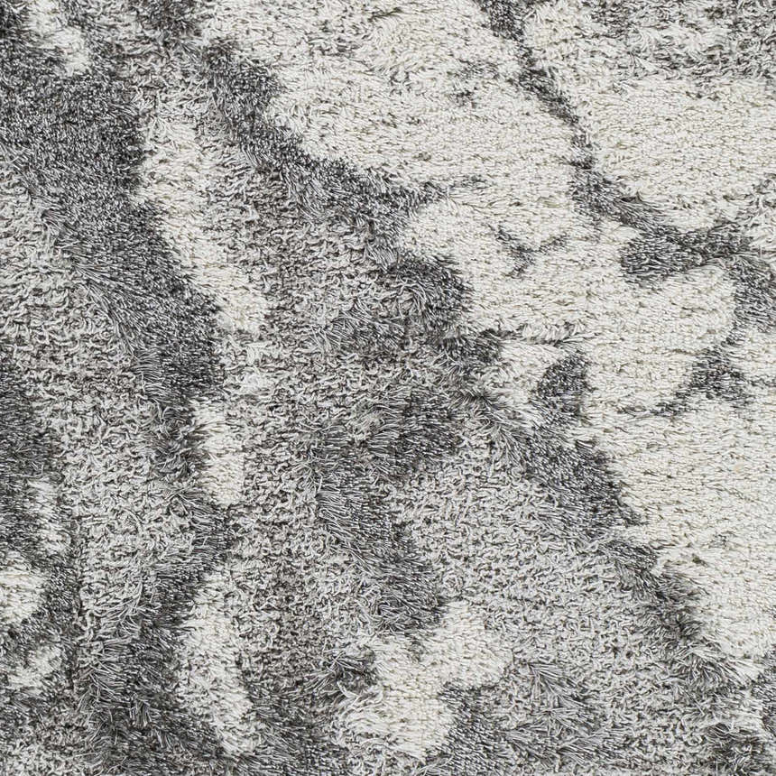 Sample Ashtucna Gray Cloudy Shag Rug