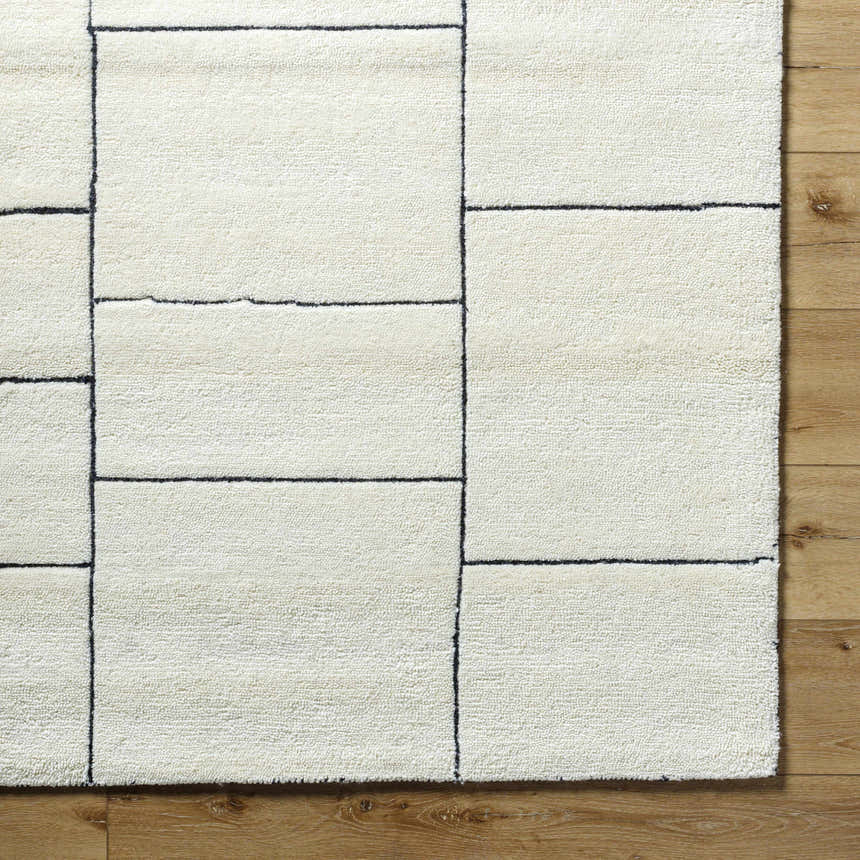 Made to Order Custom Size Xylia Ivory Area Rug