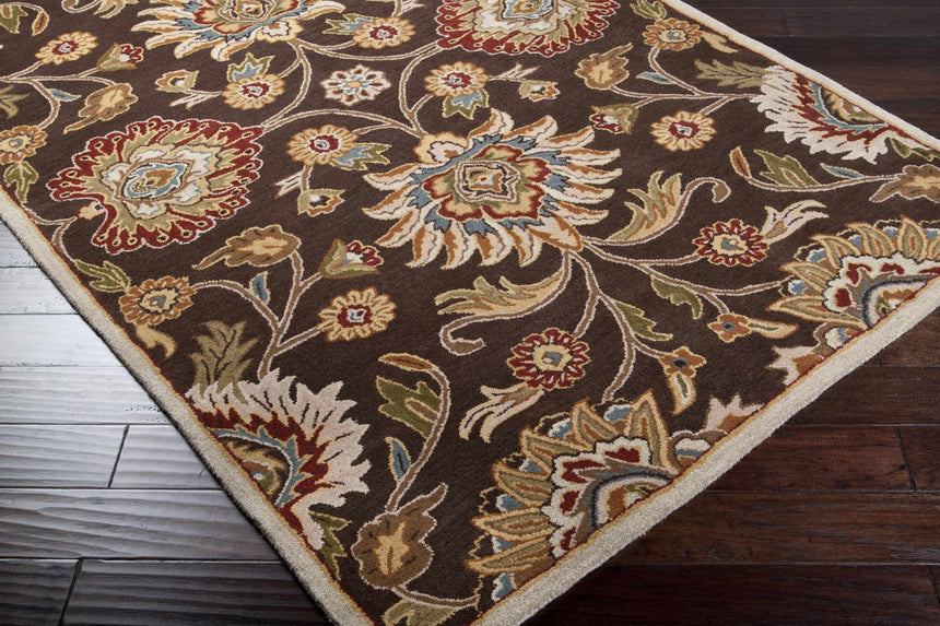 Made to Order Custom Size Conesus Hand Tufted Brown 1051 Area Rug