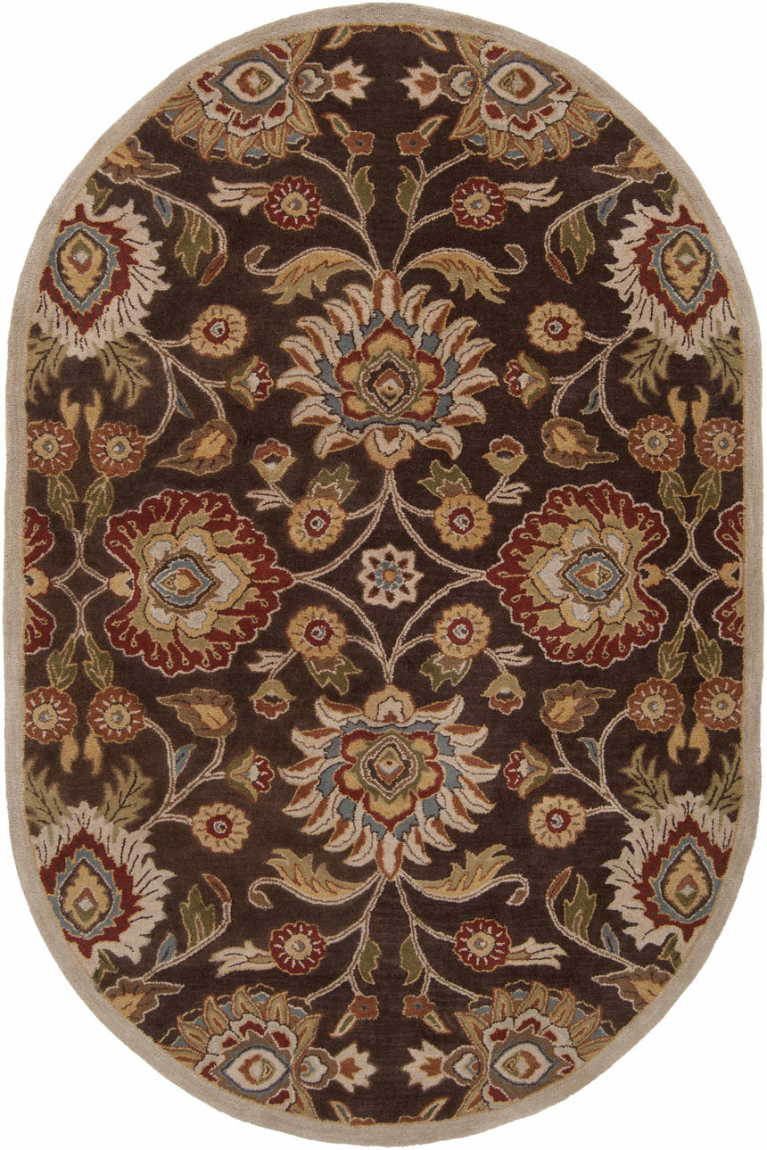 Made to Order Custom Size Conesus Hand Tufted Brown 1051 Area Rug