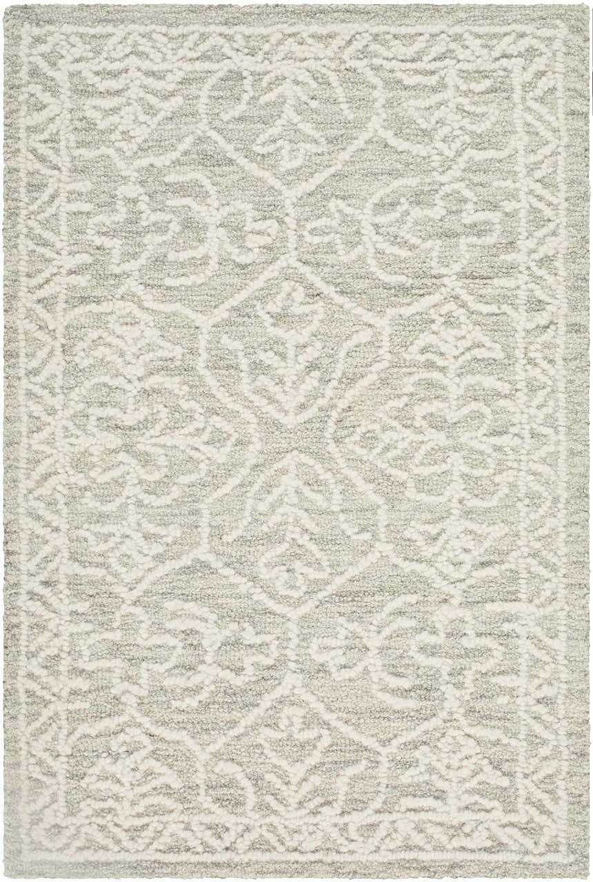 Made to Order Custom Size Yadid Gray Wool Area Rug