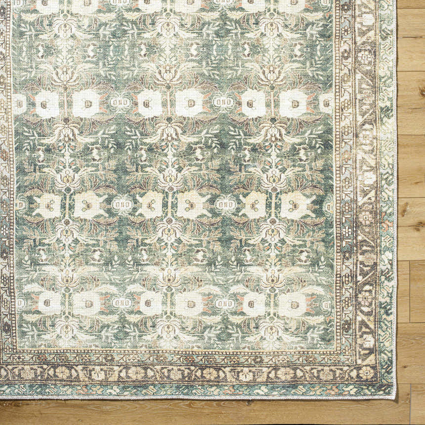 Sample Acoose Vintage Flat Pile Washable Rug