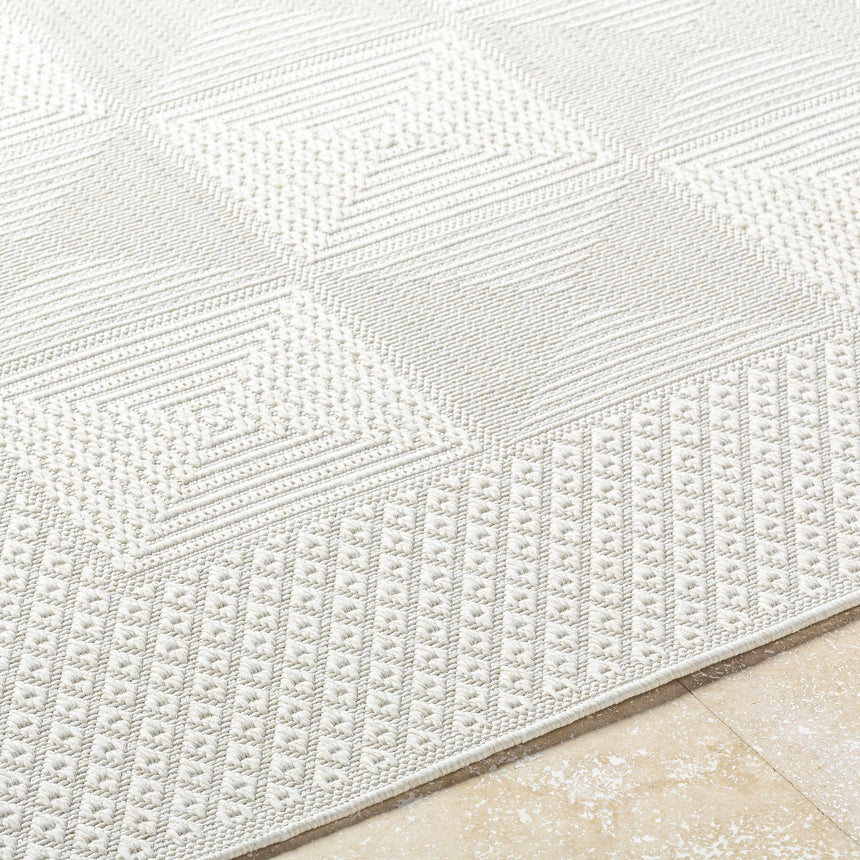 Anabia White Area Rug