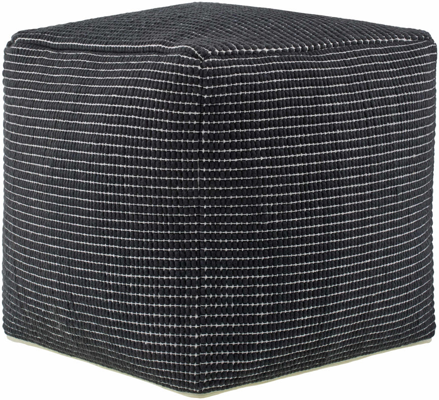 Yakymivka Black Pouf