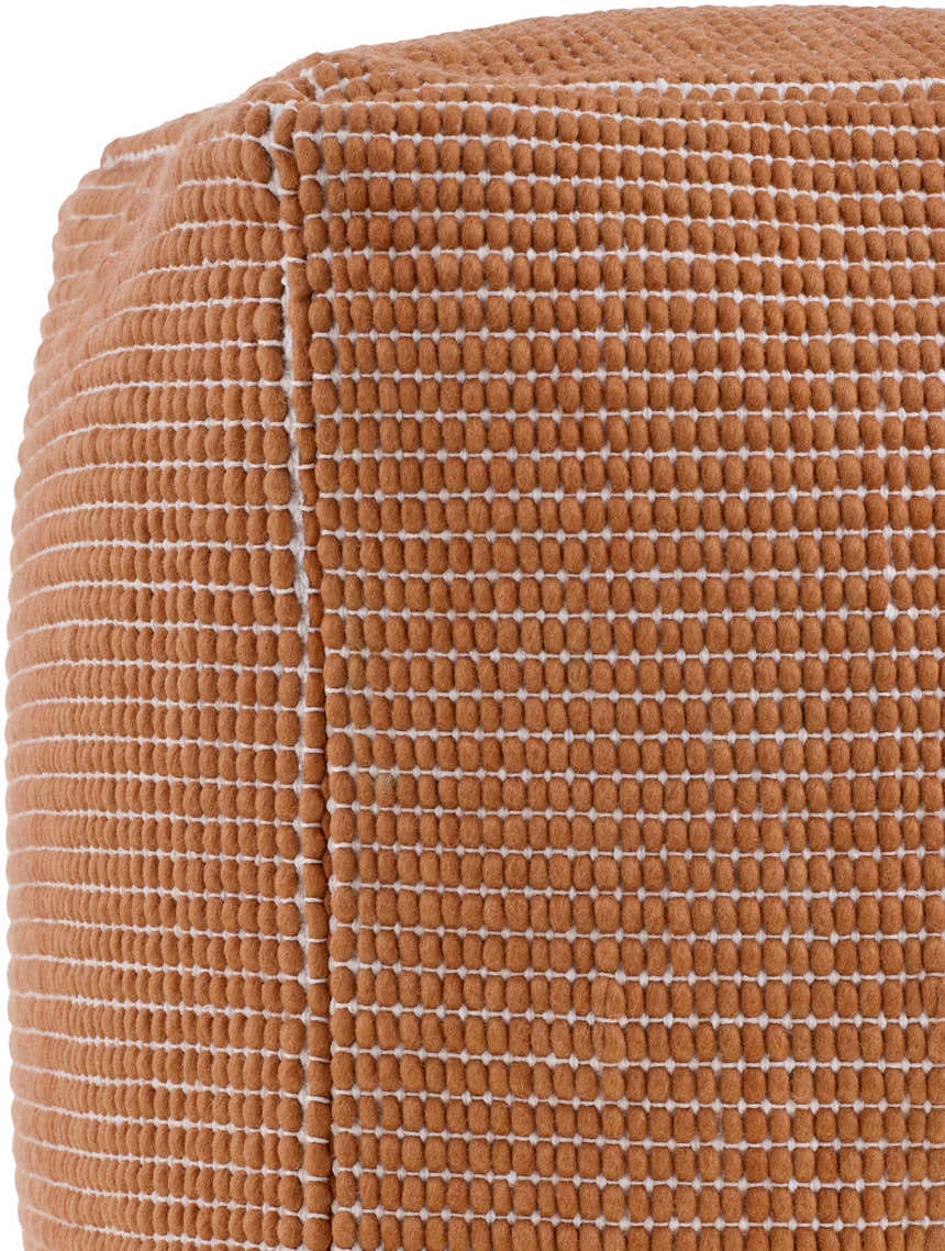 Yakymivka Medium Brown Pouf