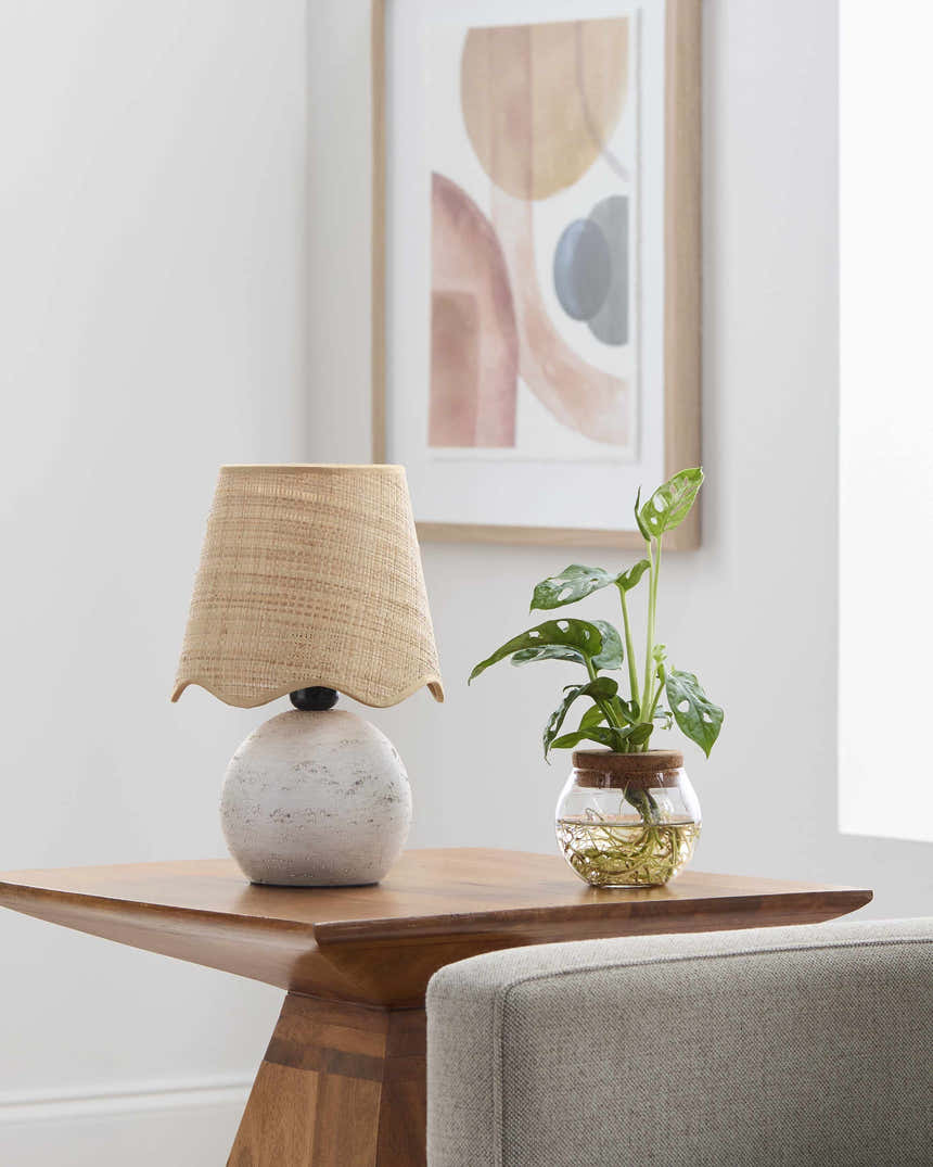 Yaonahuac White Table Lamp