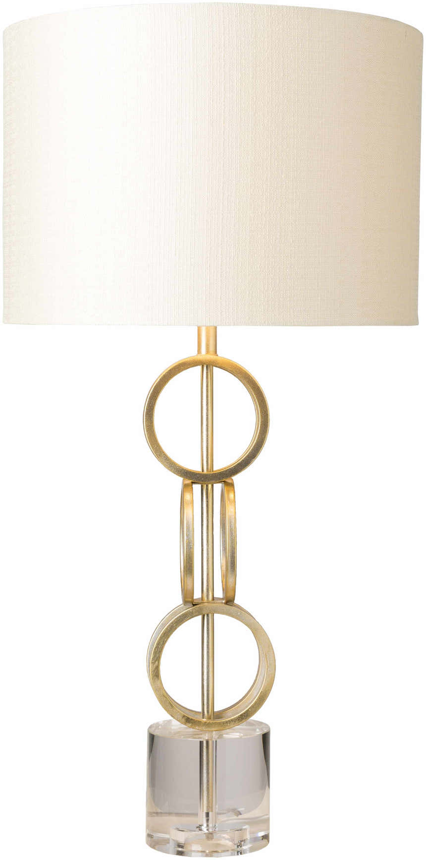 Zell Gold Crystal Table Lamp - Clearance